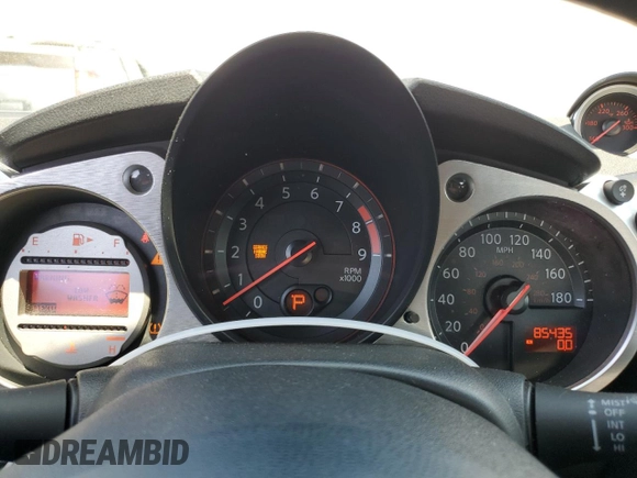2009 Nissan 370Z Touring with VIN JN1AZ44E79M400542, listed as a Copart auction lot 55138335 with 85,435 mi miles and Clean Title. Bid and sale history available at carsss.com. Image 9.