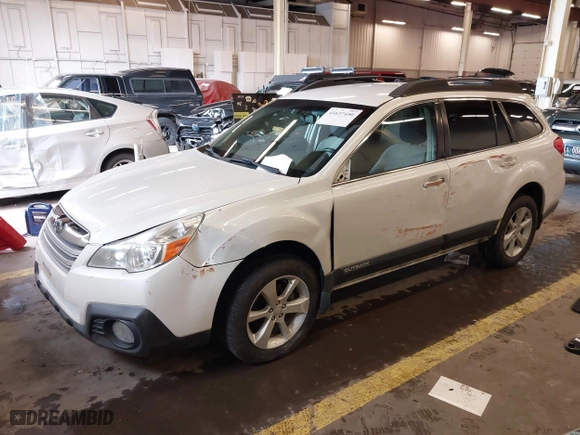 2013 Subaru Outback 2.5i Premium with VIN 4S4BRBCC6D3281124, listed as a IAAI auction lot 41637450 with 110,616 mi miles. Bid and sale history available at carsss.com. Image 18.