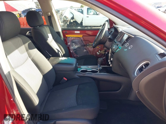 2018 Nissan Pathfinder SV with VIN 5N1DR2MN5JC626504, listed as a IAAI auction lot 41206405 with 128,863 mi miles. Bid and sale history available at carsss.com. Image 5.