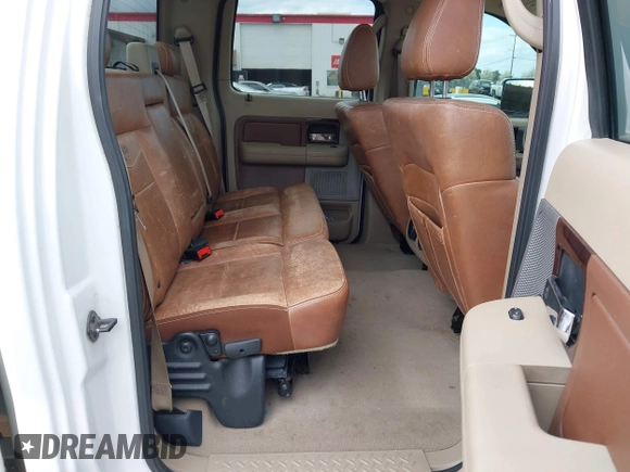 2008 Ford F-150 XLT with VIN 1FTPW14518KC75790, listed as a IAAI auction lot 41915721 with 214,995 mi miles. Bid and sale history available at carsss.com. Image 8.
