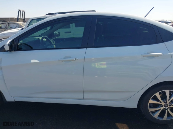 2017 Hyundai Accent SE with VIN KMHCT4AE7HU361814, listed as a IAAI auction lot 41711507 with 23,383 mi miles. Bid and sale history available at carsss.com. Image 15.