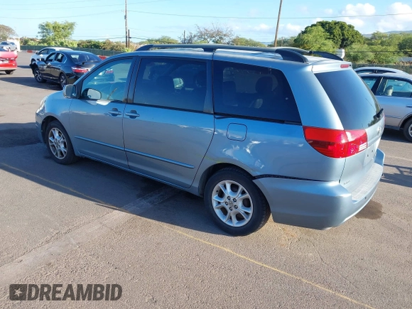 2005 Toyota Sienna XLE with VIN 5TDZA22C55S270952, listed as a IAAI auction lot 42165615 with 98,021 mi miles. Bid and sale history available at carsss.com. Image 3.