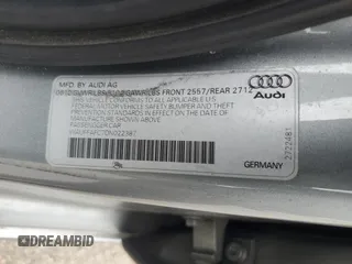 2013 Audi A6 Premium with VIN WAUFFAFC7DN022387, listed as a Copart auction lot 62422735 with 163,386 mi miles and Clean title. Bid and sale history available at DreamBid. Image 12.