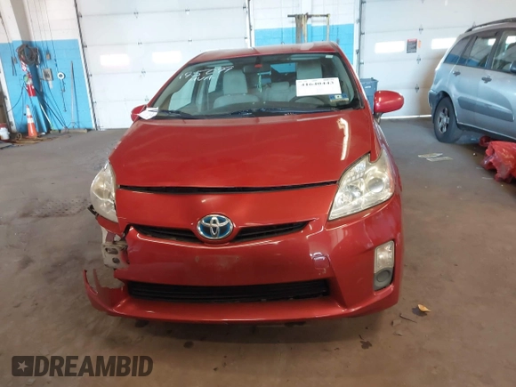 2011 Toyota Prius I with VIN JTDKN3DU7B1453991, listed as a IAAI auction lot 41640443 with 352,481 mi miles. Bid and sale history available at carsss.com. Image 12.