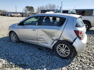 2013 Chevrolet Sonic LT with VIN 1G1JC6SH2D4210219, listed as a Copart auction lot 45314495 with 127,217 mi miles and Salvage Title. Bid and sale history available at carsss.com. Image 2.