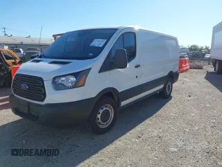 2019 Ford Transit with VIN 1FTYE1YM7KKA11022, listed as a IAAI auction lot 41790533 with 212,997 mi miles. Bid and sale history available at carsss.com. Image 2.