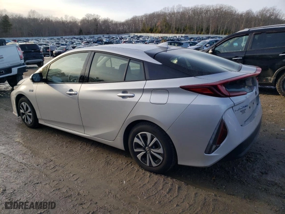 2018 Toyota Prius Prime Plus with VIN JTDKARFP9J3104663, listed as a Copart auction lot 45935115 with NaN miles and Salvage Title. Bid and sale history available at carsss.com. Image 2.