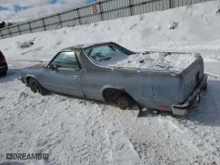 1984 Chevrolet El Camino with VIN 1GCCW80H6ER149449, listed as a Copart auction lot 44787125 with 80,825 mi miles and Clean Title. Bid and sale history available at carsss.com. Image 2.