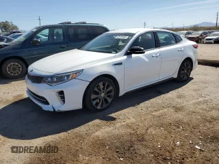 2017 Kia Optima SX with VIN 5XXGW4L2XHG137491, listed as a Copart auction lot 42572805 with 104,323 mi miles and Salvage Title. Bid and sale history available at carsss.com. Image 1.