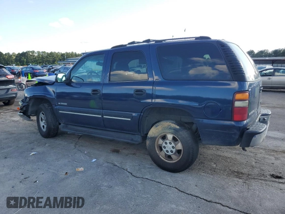 2001 Chevrolet Tahoe LS z VIN 1GNEC13T81J239680, wystawiony jako Copart lot #59090885 z przebiegiem 280 048 mil mil oraz Szkoda całkowita • Salvage title. Historia ofert i sprzedaży dostępna na DreamBid. Obrazek 2.