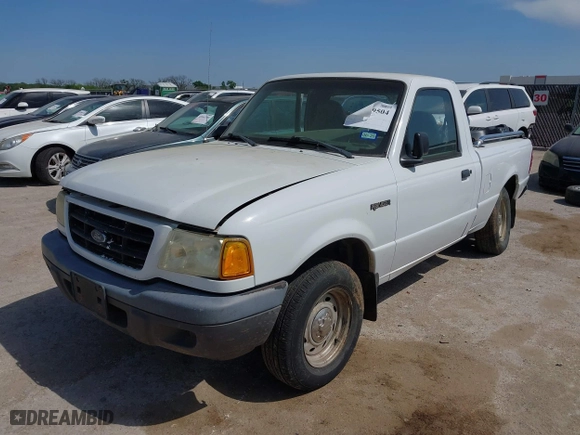 2002 Ford Ranger XL with VIN 1FTYR10D42PB65755, listed as a IAAI auction lot 42049504 with 242,231 mi miles. Bid and sale history available at carsss.com. Image 2.