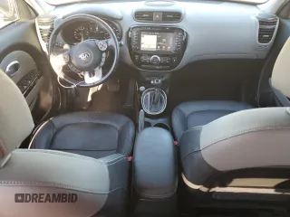 2017 Kia Soul + with VIN KNDJP3A52H7436847, listed as a Copart auction lot 45843135 with 54,565 mi miles and Salvage Title. Bid and sale history available at DreamBid. Image 8.