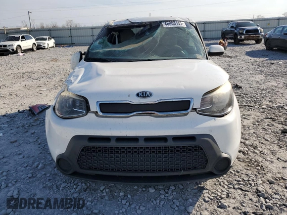 2015 Kia Soul with VIN KNDJN2A21F7187248, listed as a Copart auction lot 46808155 with 127,167 mi miles and Salvage Title. Bid and sale history available at carsss.com. Image 5.