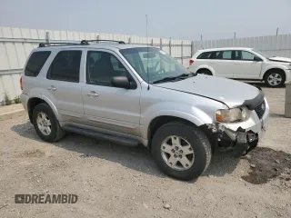 2007 Ford Escape Limited with VIN 1FMYU94167KA15448, listed as a Copart auction lot 57178795 with 301,759 mi miles and Salvage title. Bid and sale history available at DreamBid. Image 4.