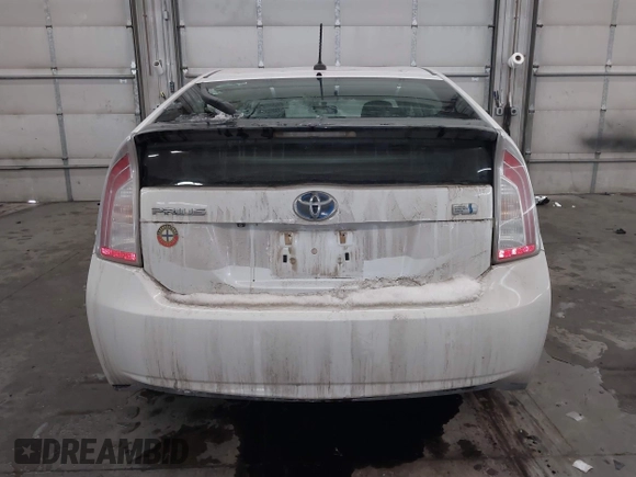 2013 Toyota Prius One with VIN JTDKN3DU5D5609960, listed as a IAAI auction lot 41533827 with 231,754 mi miles. Bid and sale history available at carsss.com. Image 16.