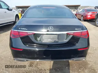 2024 Mercedes-Benz S 580e with VIN W1K6G6KB2RA261358, listed as a IAAI auction lot 41921261 with 10,845 mi miles and . Bid and sale history available at DreamBid. Image 17.