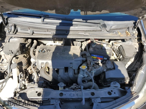 2015 Toyota Yaris L with VIN VNKKTUD36FA042758, listed as a Copart auction lot 45581635 with 112,941 mi miles and Salvage Title. Bid and sale history available at DreamBid. Image 12.