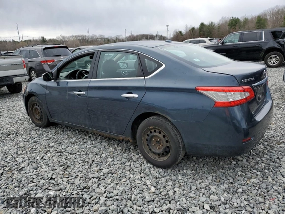 2013 Nissan Sentra FE+ S with VIN 3N1AB7AP0DL651322, listed as a Copart auction lot 50253405 with Not Provided miles and Clean Title. Bid and sale history available at DreamBid. Image 2.