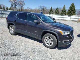 2018 GMC Acadia SLE with VIN 1GKKNRLS6JZ147761, listed as a Copart auction lot 54181325 with 101,345 mi miles and Salvage title. Bid and sale history available at DreamBid. Image 4.