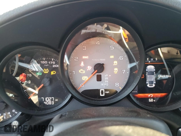 2018 Porsche 911 Carrera S with VIN WP0AB2A98JS122621, listed as a Copart auction lot 83550624 with 71,027 mi miles and Salvage Title. Bid and sale history available at carsss.com. Image 9.