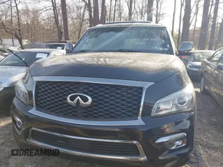 2017 Infiniti QX80 with VIN JN8AZ2NE8H9150542, listed as a IAAI auction lot 41810110 with 112,328 mi miles and . Bid and sale history available at DreamBid. Image 6.