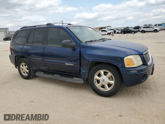 2002 GMC Envoy SLE z VIN 1GKDS13S822424858, wystawiony jako Copart lot #53609685 z przebiegiem 213 680 mil mil oraz Szkoda całkowita • Salvage title. Historia ofert i sprzedaży dostępna na DreamBid. Obrazek 4.