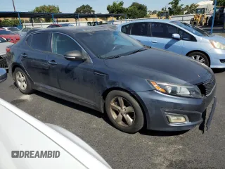 2015 Kia Optima LX with VIN KNAGM4A77F5604983, listed as a Copart auction lot 62608095 with 187,209 mi miles and Clean title. Bid and sale history available at DreamBid. Image 4.