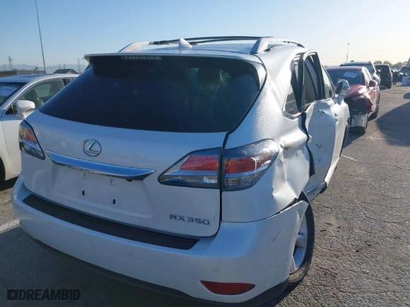 2015 Lexus RX 350 with VIN 2T2ZK1BA1FC181066, listed as a IAAI auction lot 41831859 with 53,716 mi miles. Bid and sale history available at carsss.com. Image 4.