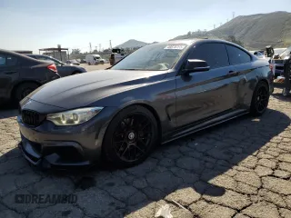 2014 BMW 4 Series 435i with VIN WBA3R1C56EF774500, listed as a Copart auction lot 46675765 with 133,912 mi miles and Salvage Title. Bid and sale history available at carsss.com. Image 1.
