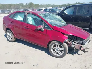 2017 Ford Fiesta SE with VIN 3FADP4BJ5HM153725, listed as a IAAI auction lot 41643113 with 1 mi miles. Bid and sale history available at carsss.com. Image 1.