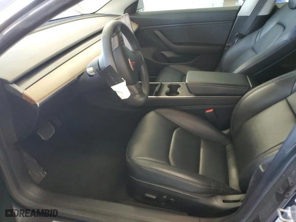 2019 Tesla Model 3 Long Range with VIN 5YJ3E1EB5KF453064, listed as a Copart auction lot 52287055 with 84,172 mi miles and Salvage Title. Bid and sale history available at carsss.com. Image 7.