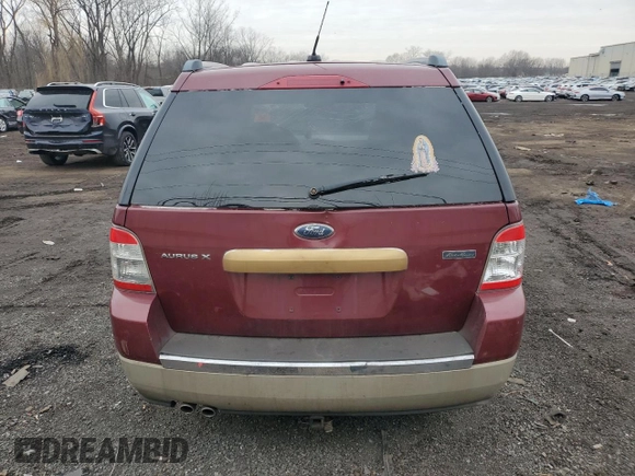 2008 Ford Taurus X Eddie Bauer with VIN 1FMDK07WX8GA35813, listed as a Copart auction lot 47117595 with Not provided miles and Salvage title. Bid and sale history available at DreamBid. Image 6.