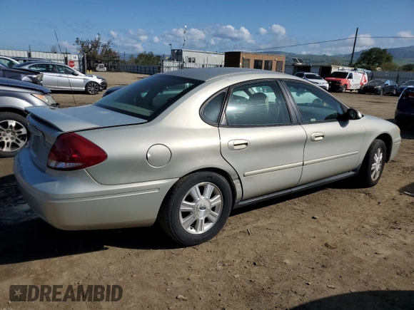 2007 Ford Taurus SEL with VIN 1FAFP56U17A172447, listed as a Copart auction lot 51858055 with Not Provided miles and Salvage Title. Bid and sale history available at DreamBid. Image 3.