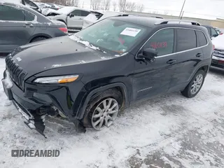 2018 Jeep Cherokee Limited with VIN 1C4PJMDB9JD564528, listed as a IAAI auction lot 41601139 with 110,711 mi miles. Bid and sale history available at carsss.com. Image 17.
