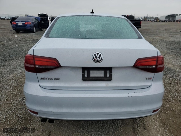 2017 Volkswagen Jetta 1.4T SE with VIN 3VWDB7AJ9HM272547, listed as a Copart auction lot 51136745 with 47,757 mi miles and Salvage Title. Bid and sale history available at carsss.com. Image 6.