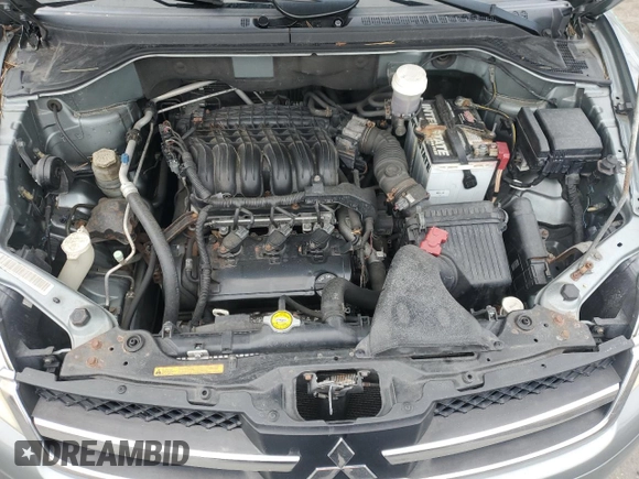 2008 Mitsubishi Endeavor LS with VIN 4A4MN21S48E019897, listed as a Copart auction lot 44804115 with 201,102 mi miles and Salvage Title. Bid and sale history available at carsss.com. Image 12.