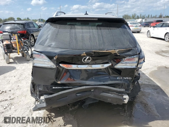 2012 Lexus RX 350 with VIN 2T2ZK1BA8CC067142, listed as a Copart auction lot 55295255 with 223,284 mi miles and Clean Title. Bid and sale history available at DreamBid. Image 6.