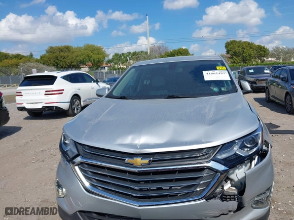 2018 Chevrolet Equinox LT with VIN 2GNAXSEV4J6337707, listed as a IAAI auction lot 41862483 with 69,903 mi miles. Bid and sale history available at carsss.com. Image 12.