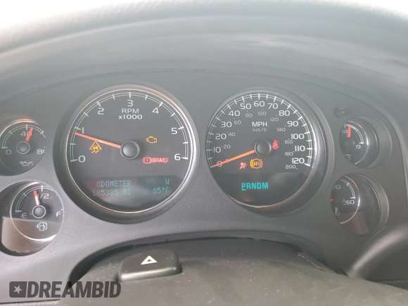 2011 GMC Sierra 1500 with VIN 3GTP1WE25BG110291, listed as a Copart auction lot 53107945 with 185,385 mi miles and Salvage Title. Bid and sale history available at DreamBid. Image 9.