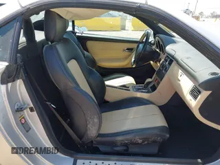 2001 Mercedes-Benz SLK 230 Kompressor with VIN WDBKK49F61F176176, listed as a IAAI auction lot 42467204 with 108,030 mi miles and . Bid and sale history available at DreamBid. Image 5.
