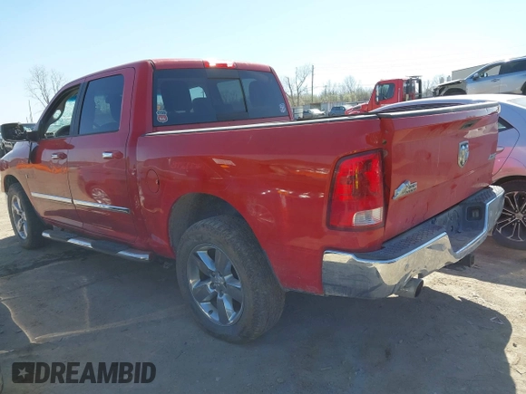 2017 Ram 1500 Big Horn with VIN 3C6RR7LT9HG669183, listed as a IAAI auction lot 41712237 with 121,070 mi miles and . Bid and sale history available at DreamBid. Image 3.