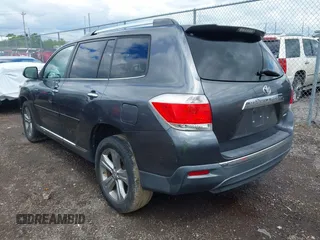 2012 Toyota Highlander Limited with VIN 5TDDK3EH0CS102430, listed as a IAAI auction lot 42321997 with 205,611 mi miles and . Bid and sale history available at DreamBid. Image 3.