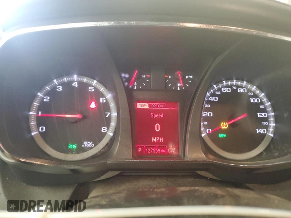 2017 GMC Terrain SLT with VIN 2GKFLUEK7H6106830, listed as a Copart auction lot 47206425 with 127,559 mi miles and Salvage Title. Bid and sale history available at DreamBid. Image 9.