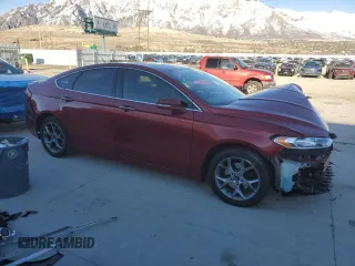 2015 Ford Fusion Titanium with VIN 3FA6P0K98FR132357, listed as a Copart auction lot 47213235 with 0 mi miles and Salvage Title. Bid and sale history available at carsss.com. Image 4.