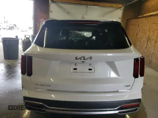 2023 Kia Sorento Hybrid EX with VIN KNDRHDLG9P5141081, listed as a Copart auction lot 65114294 with 0 mi miles and Salvage Title. Bid and sale history available at carsss.com. Image 6.