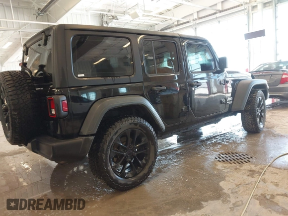 2018 Jeep Wrangler Unlimited Sport S с VIN 1C4HJXDG2JW179396, выставлен на аукционе IAAI как лот 41629534 с пробегом Не указан миль и . История ставок и продаж доступна на DreamBid. Изображение 4.