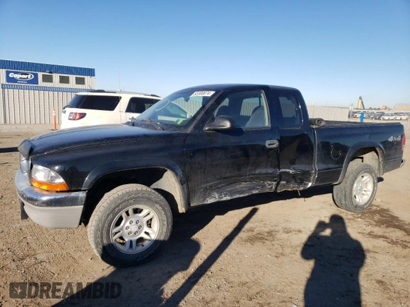 2004 Dodge Dakota SLT with VIN 1D7HG42N94S608873, listed as a Copart auction lot 83300874 with 119,539 mi miles and Salvage Title. Bid and sale history available at carsss.com. Image 1.