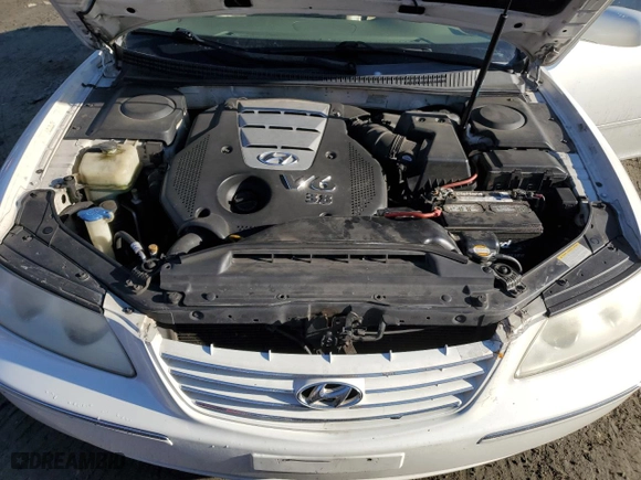 2006 Hyundai Azera SE with VIN KMHFC46F66A080018, listed as a Copart auction lot 42704345 with NaN miles and Salvage Title. Bid and sale history available at carsss.com. Image 11.