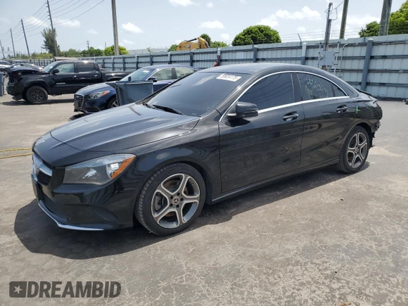 2018 Mercedes-Benz CLA 250 с VIN WDDSJ4EB8JN685558, выставлен на аукционе Copart как лот 59924175 с пробегом 84 104 миль миль и Списание • Salvage title. История ставок и продаж доступна на DreamBid. Изображение 1.