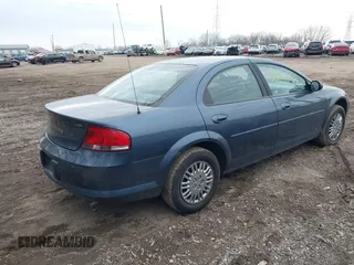 2002 Chrysler Sebring LX with VIN 1C3EL46R32N200973, listed as a IAAI auction lot 41709269 with 56,592 mi miles and . Bid and sale history available at DreamBid. Image 4.